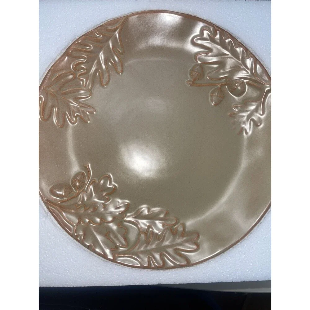 Biltmore Estate Inspirations Olmsted Oak Dinner Plates New Box of 2 Plates